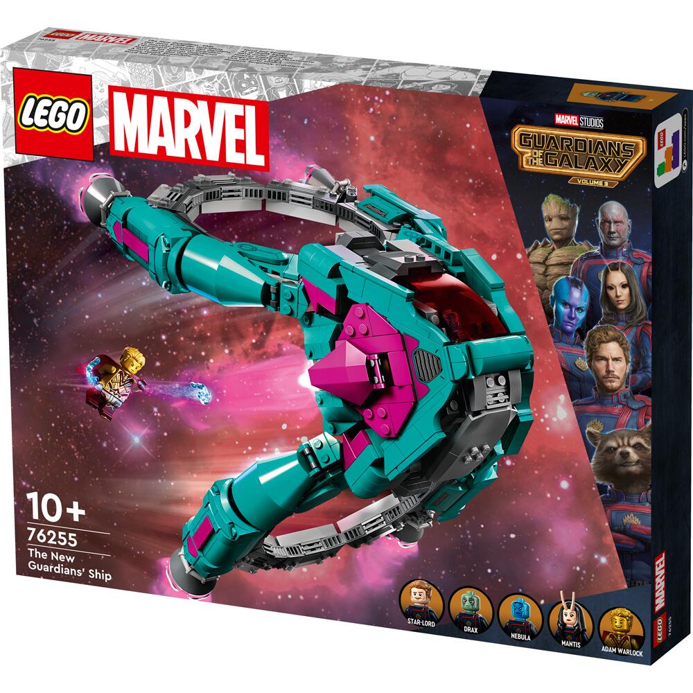 LEGO Marvel Guardians of The Galaxy The New Guardians' Ship Building Set for Ages 10+ 76255
