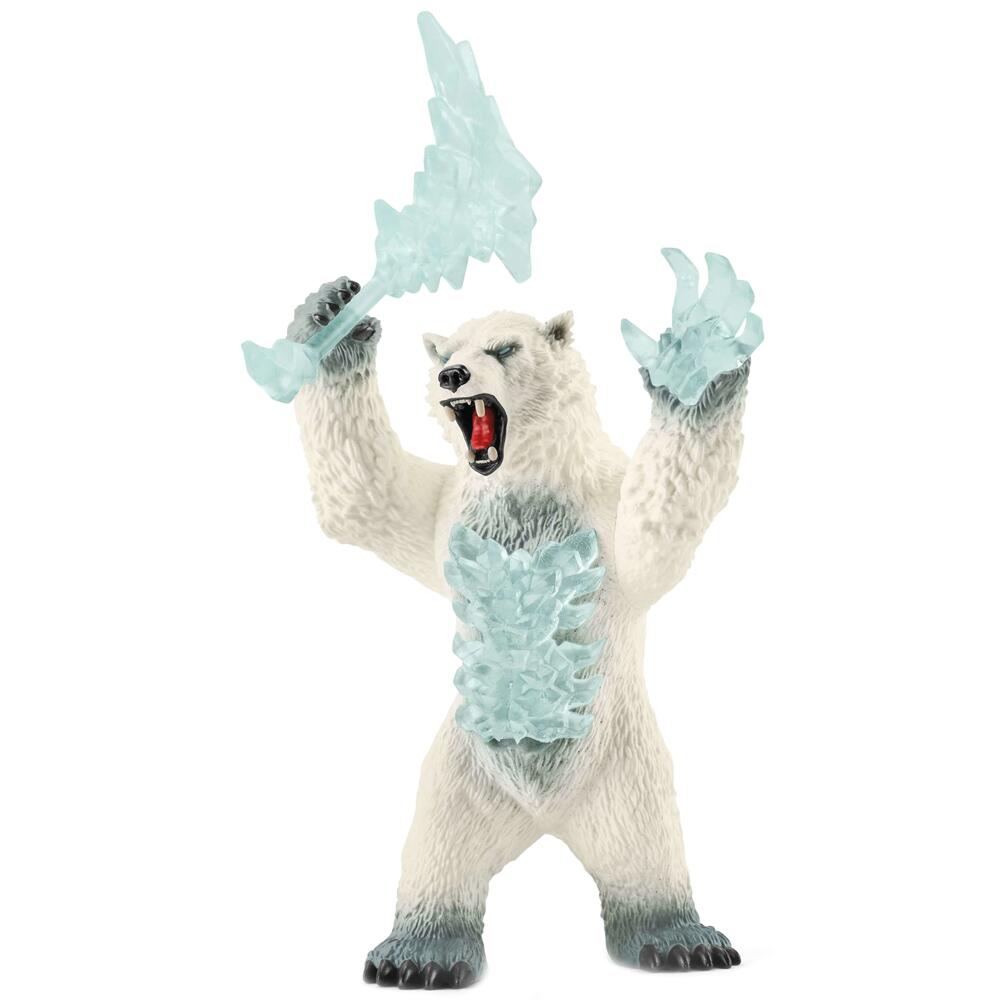 Schleich Eldrador Creatures Blizzard Bear with Weapon Figure 42510