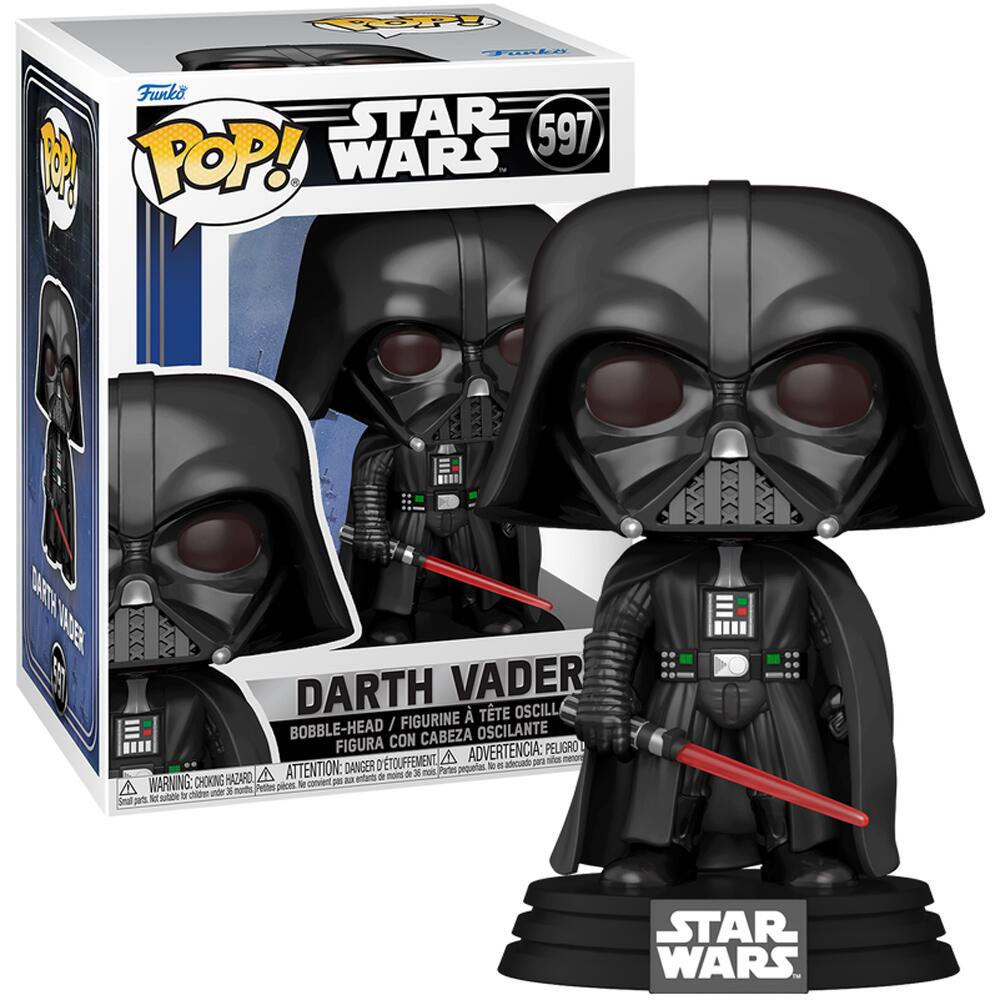Funko POP! Star Wars Episode IV A New Hope Darth Vader Vinyl Bobblehead Figure #597 67534