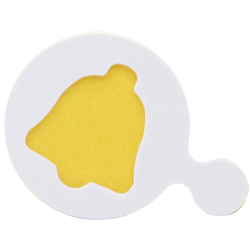 Top Gourmet Coffee Stencil Set 16 Pieces in Metal Storage Tin