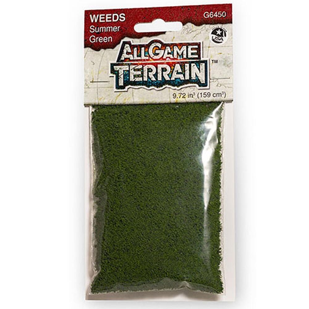 All Game Terrain Weeds Wargaming Scenery Summer Green 159cm³ G6450