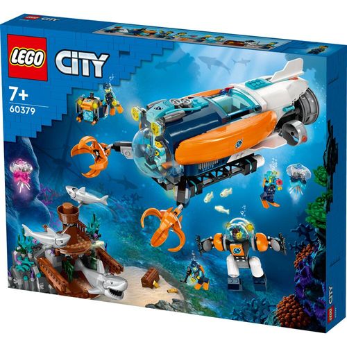 LEGO City Deep-Sea Explorer Submarine Building Set 842 Piece Ages 7+ 60379
