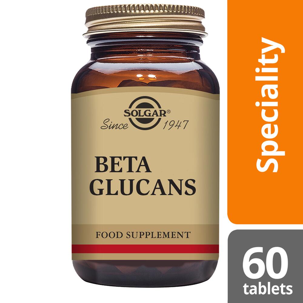 Solgar Beta Glucans 60 TABLETS SOLE235