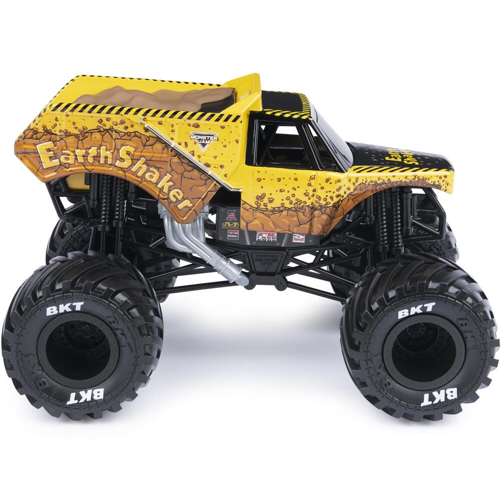 Monster Jam Die Cast Model Truck Scale 1:24 EARTH SHAKER