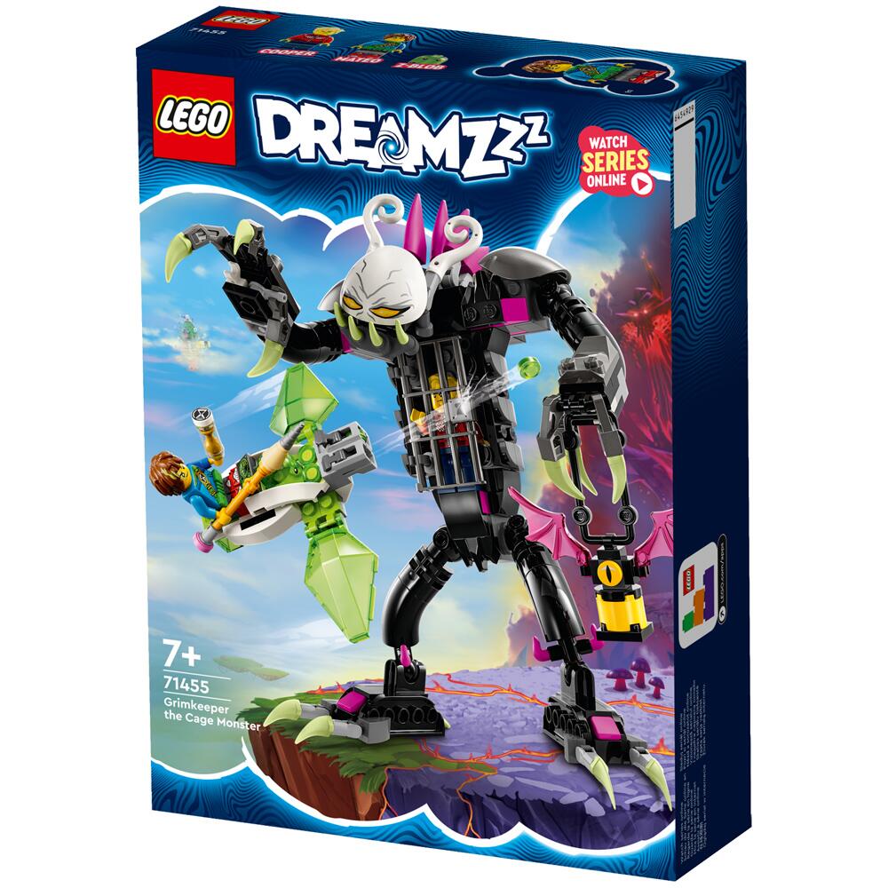 LEGO DREAMZzz Grimkeeper the Cage Monster 274 Piece Set 71455