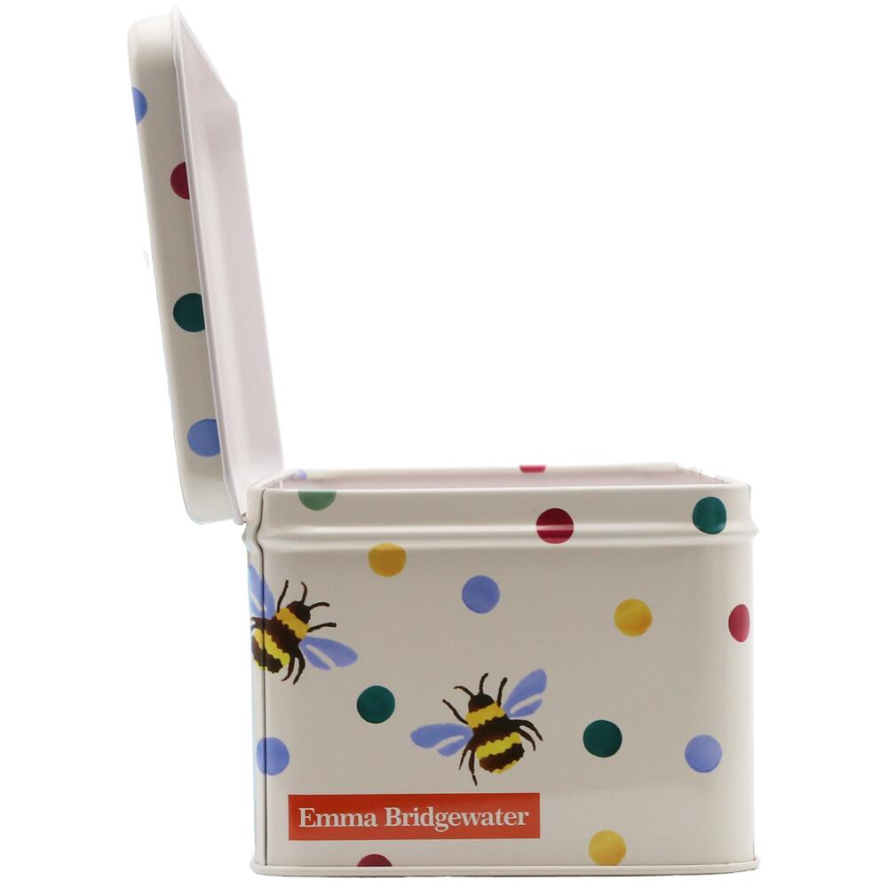 View 4 Emma Bridgewater Bumblebee & Small Polka Dot Rectangular Storage Tin PD2091