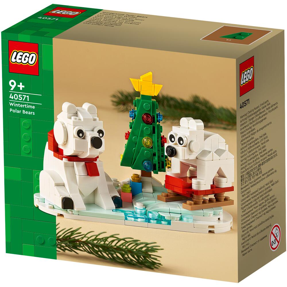 LEGO Wintertime Polar Bears Building Set 40571