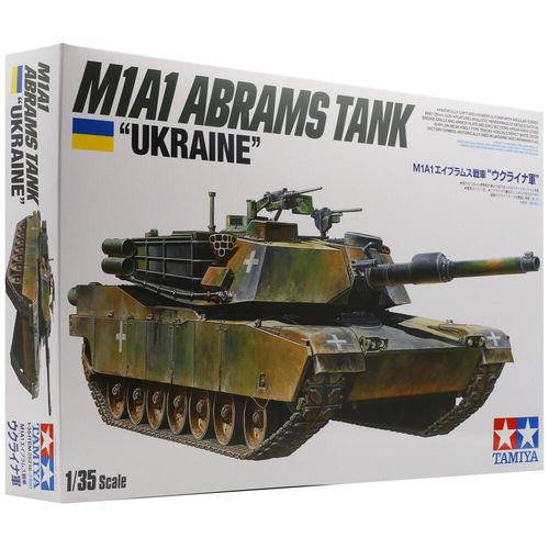 Maquette Tamiya M1A1 Abrams Ukraine – 1/35, Tamiya 25216, Neuve