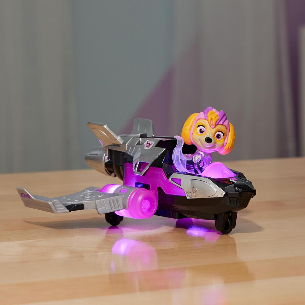 PAW Patrol The Mighty Movie JET with Figure SKYE