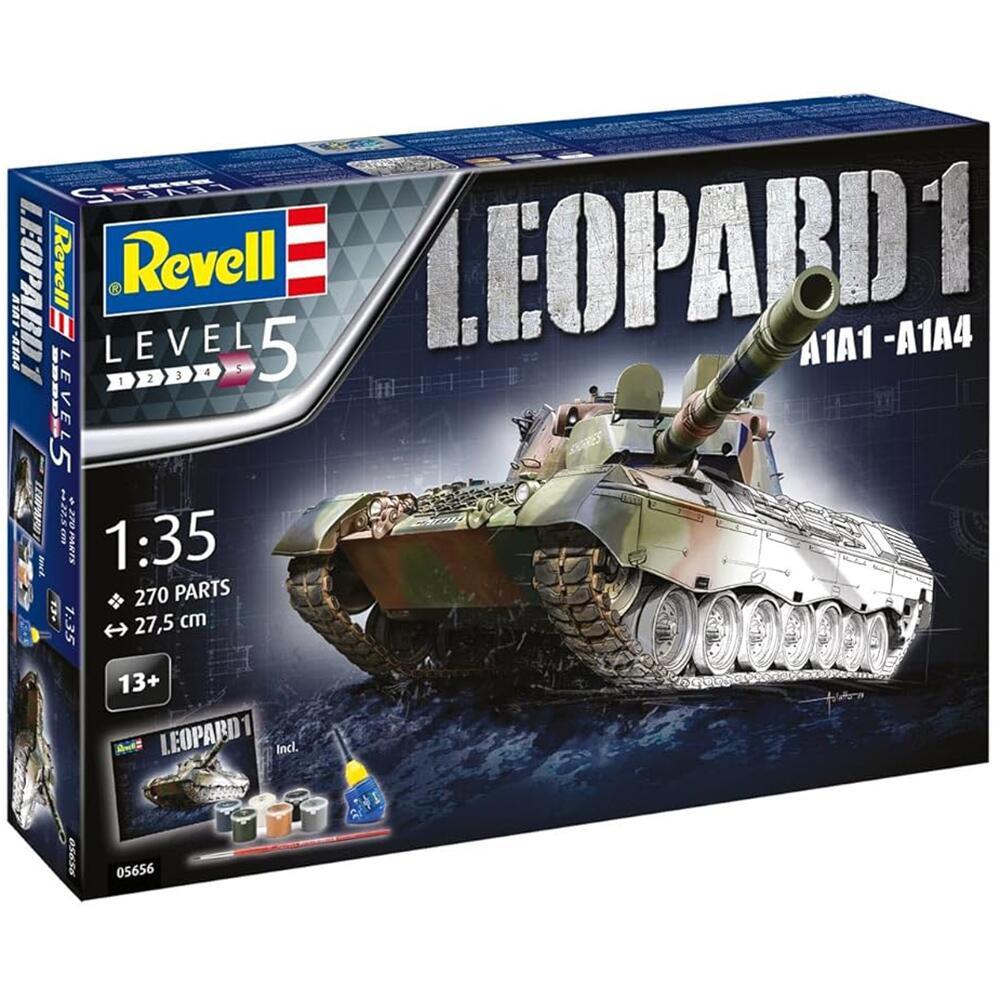 Revell Leopard 1 A1A1 A1A4 Tank Model Kit Scale 1/35 05656