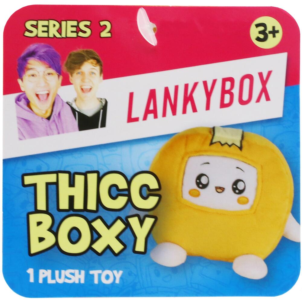 Lankybox Big Boxy Mystery Box, Yellow Surprise Box with Plush, Squish,  Role-Play and Much More 