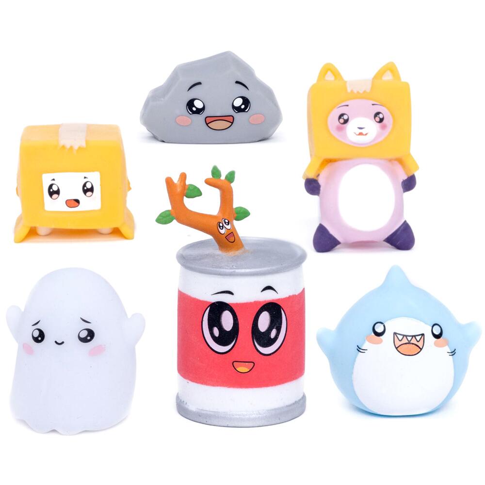 Lankybox Mystery Squishy Figure Pack Collectable Toy Series 1 for Ages 3+