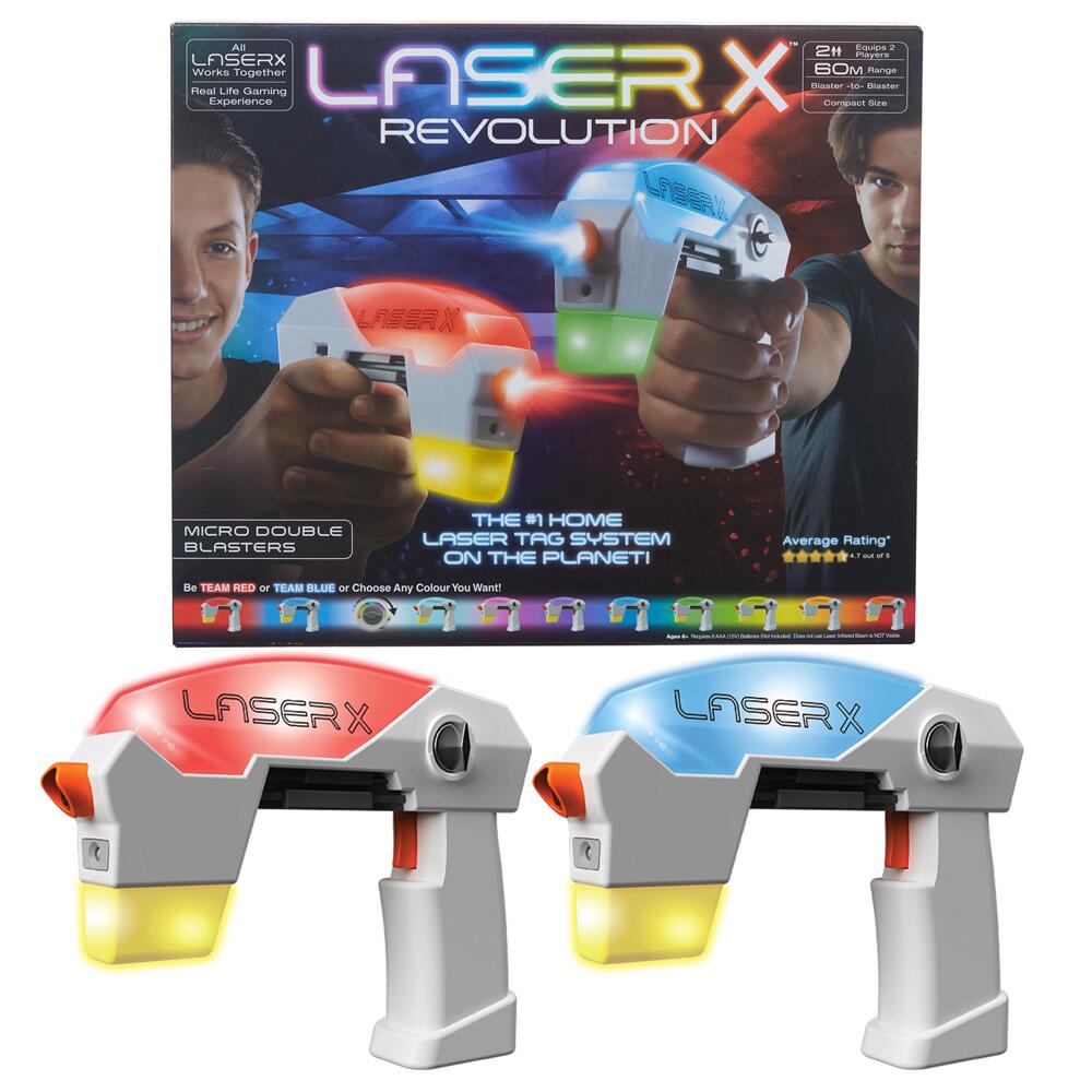 Laser X Revolution Tag System Micro Double Blasters