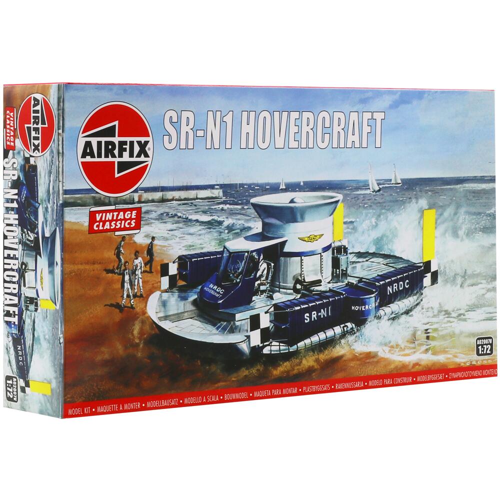 Airfix SR-N1 Hovercraft Vintage Classics Model Kit Scale 1/72 A02007V