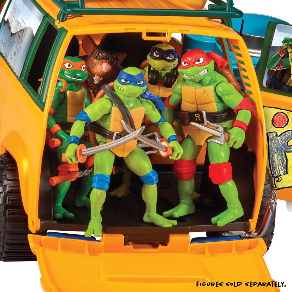 Teenage Mutant Ninja Turtles Movie PIZZA FIRE DELIVERY VAN