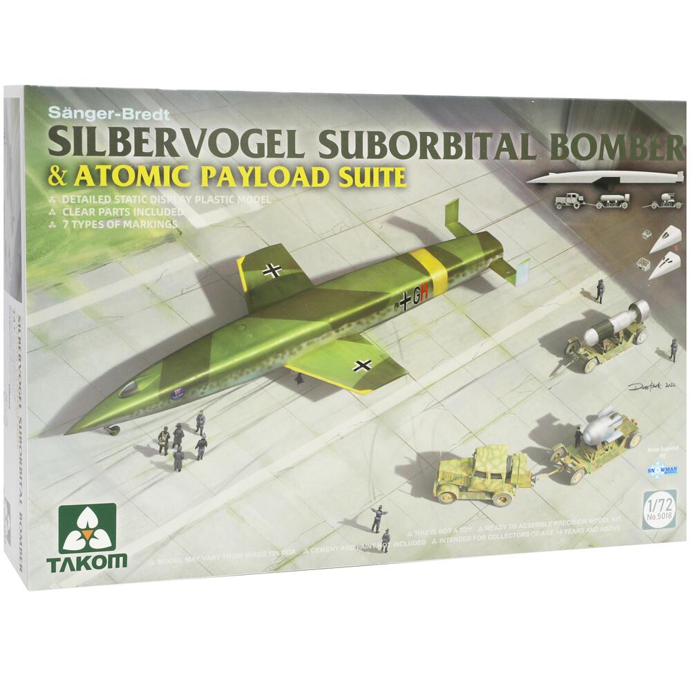 Takom Silbervogel Suborbital Bomber & Atomic Payload Suite 1/72 05018