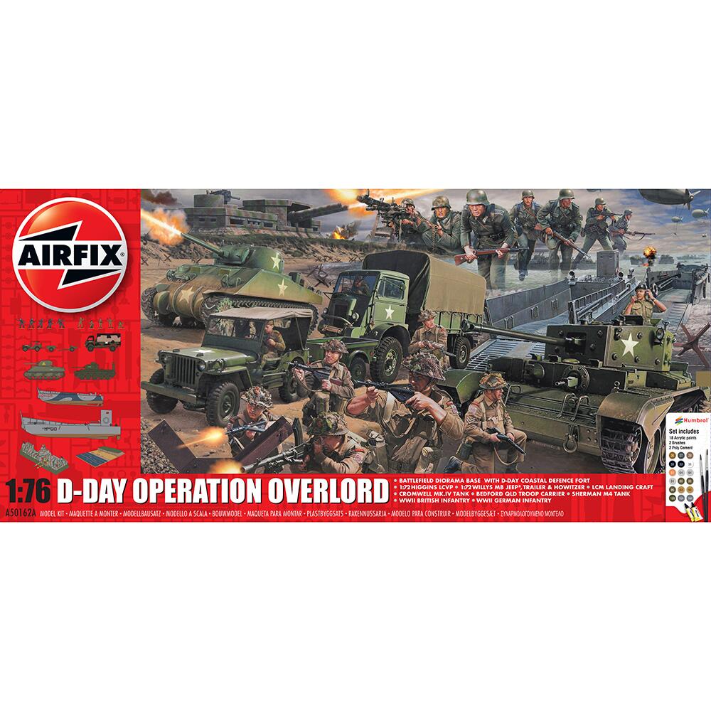 Airfix D-Day Operation Overlord Battlefield Diorama Model Kit