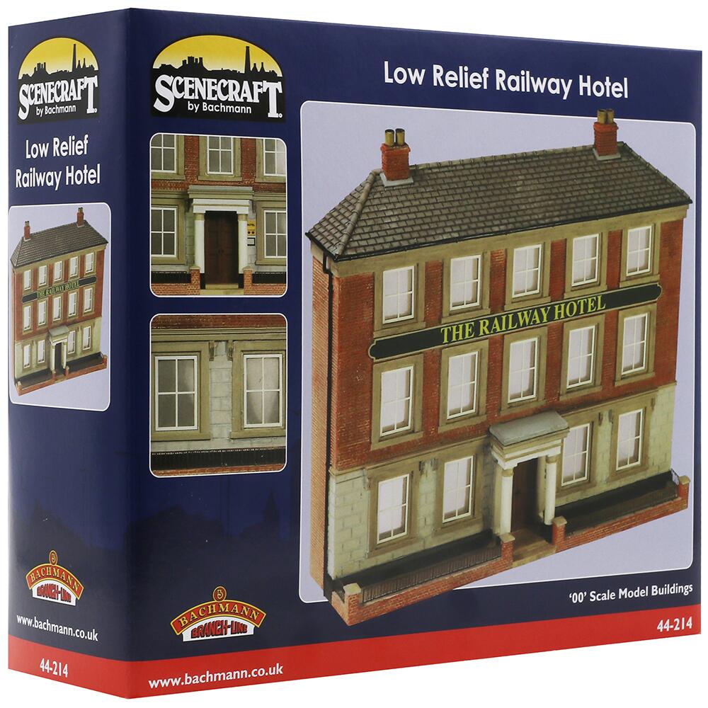 Scenecraft Low Relief Railway Hotel Model Railway Building OO Gauge