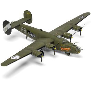 View 2 Airfix Consolidated B-24 H Liberator Aircraft Model Kit A09010 Scale 1:72