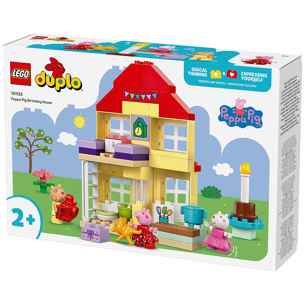 LEGO Duplo Peppa Pig Birthday House Building Set 10433