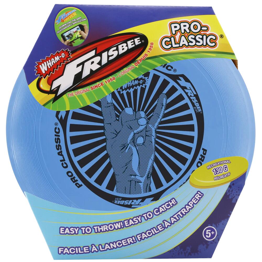Wham-o Pro Classic Recreational 130g Frisbee in Blue 81110-BLUE