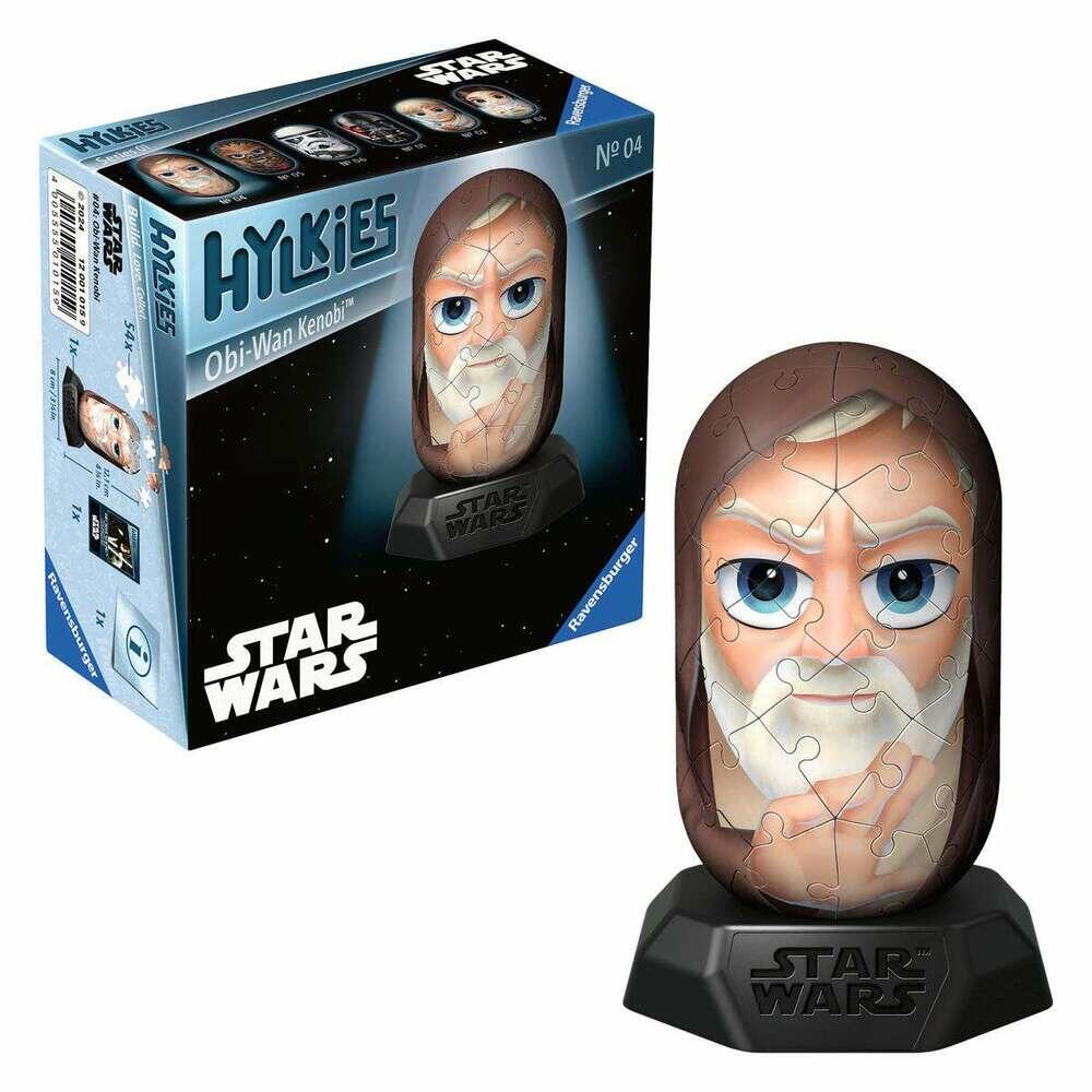 Ravensburger Puzzle 3D Hylkies Star Wars Principessa Leia | 54 Pezzi Numerati, Tecnologia Easy Click | Modellismo Da Collezione Per Adulti E Bambini 12+ | Decorazione Scrivania