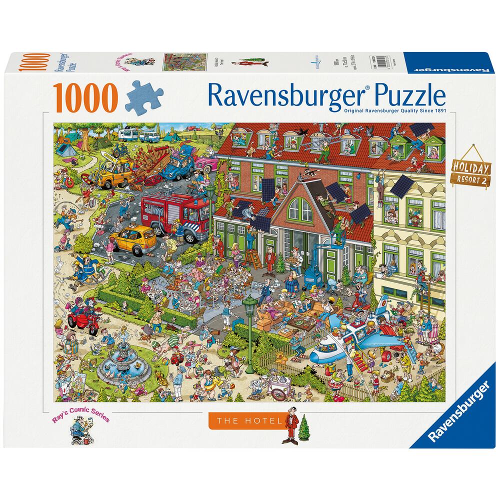 Ravensburger Ray’s Comic Series The Hotel 1000 Piece Jigsaw Puzzle 12000723