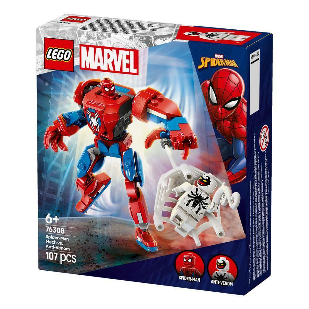 LEGO Marvel Spider-Man Mech vs. Anti-Venom Set 76308 6527584