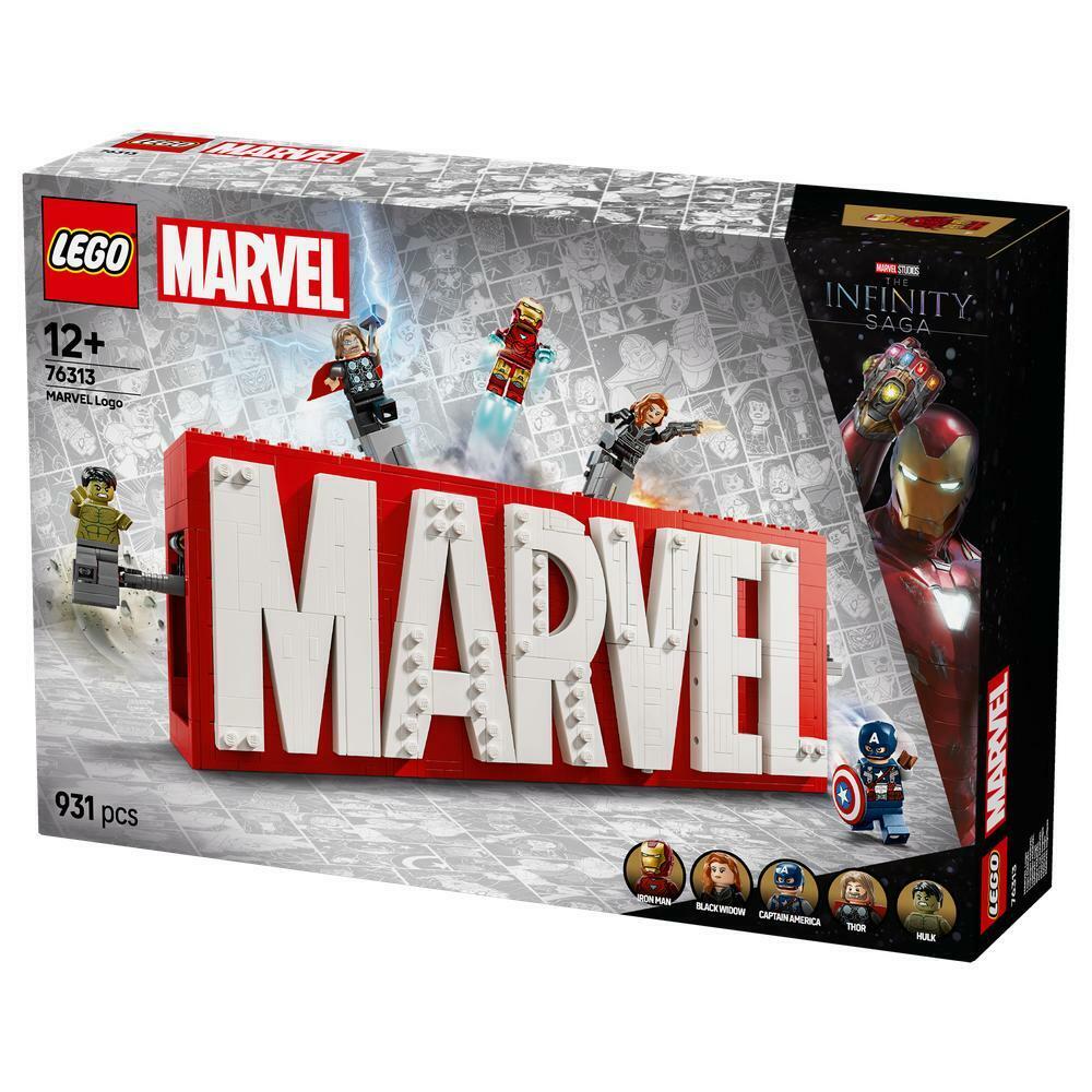 LEGO Marvel Logo & Minifigures Set 76313 6527594