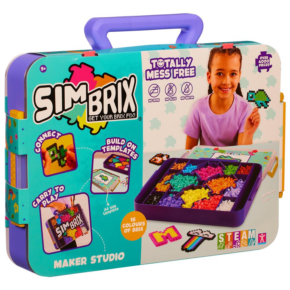 Simbrix MAKER STUDIO 4000 Piece STEAM Set Ages 5+