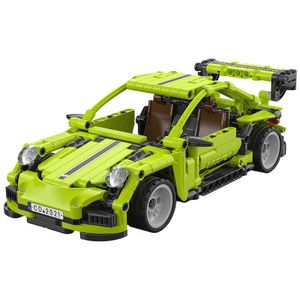 View 2 CaDA Legend Sports Car Brick Construction Set Pull-Back C52024W