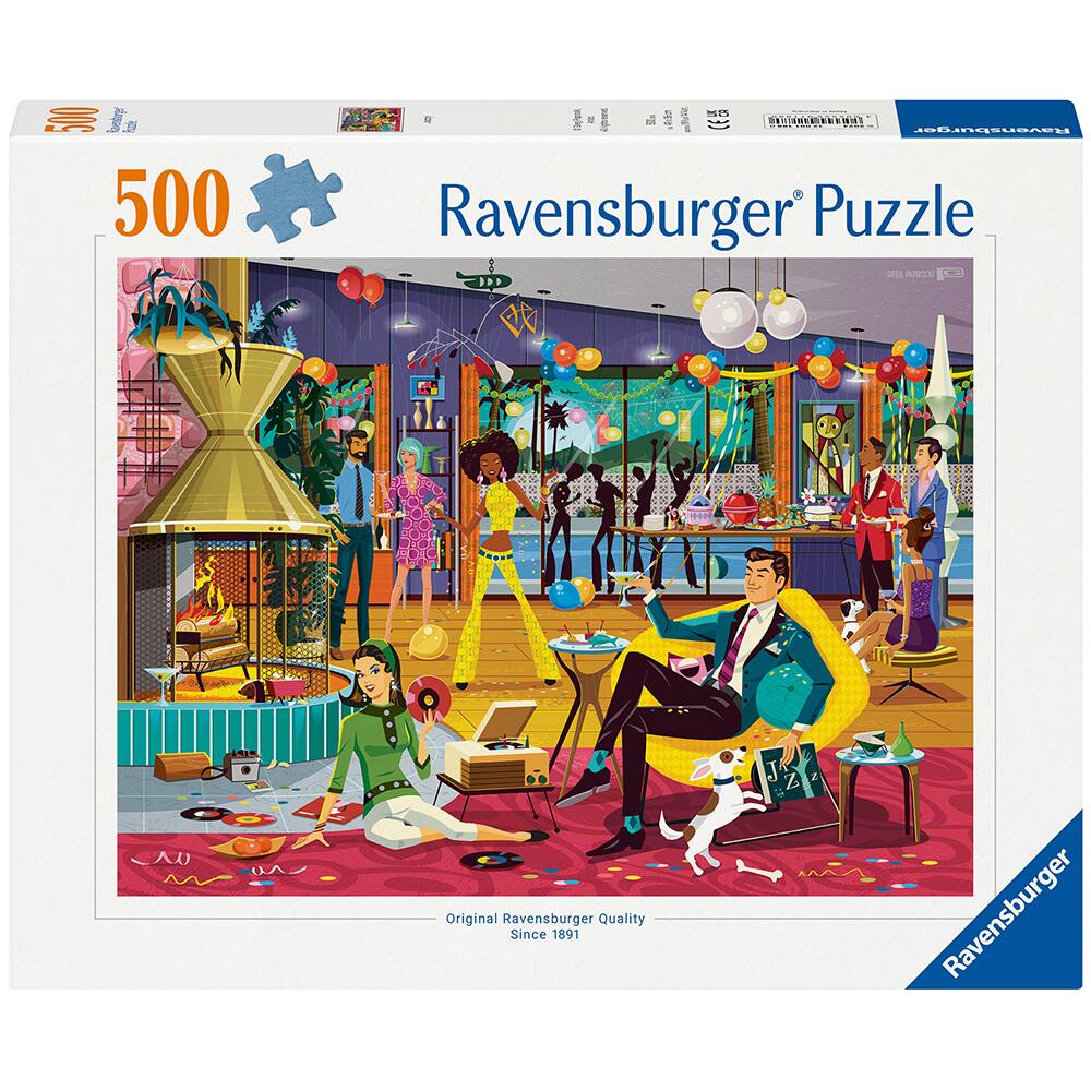 Ravensburger Jazzy! Party Time 500 Piece Jigsaw Puzzle 12001188