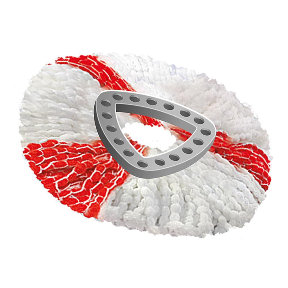 Vileda Turbo 2in1 Spin Mop Refill, Pack of 2 Turbo 2in1 Mop Head  Replacements, Fits all Vileda Turbo Mops, Authentic Vileda Mop Head, Red,  16.5 x 30 x 22 cm : : Grocery