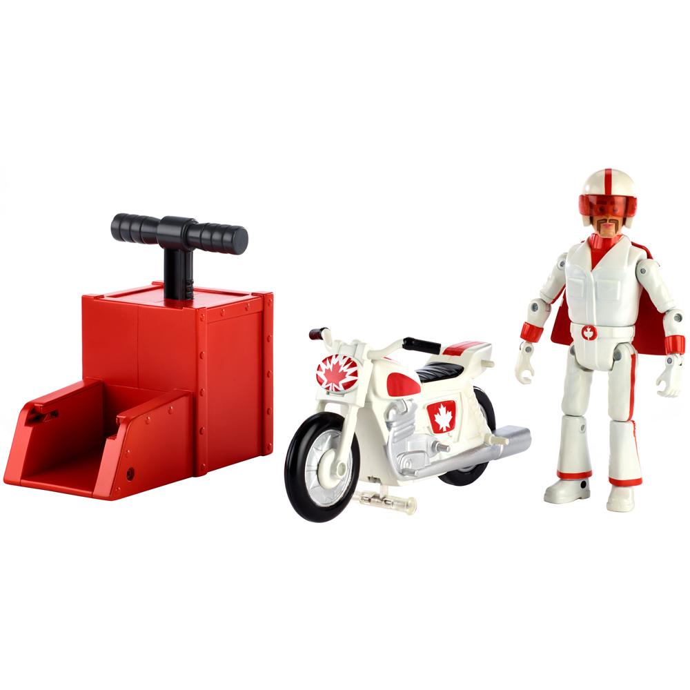 Disney Pixar Toy Story Stunt Racer Duke Caboom with Bike