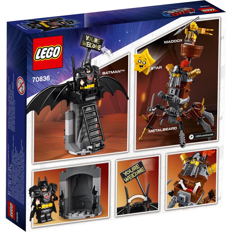 LEGO The LEGO Movie Battle-Ready Batman and MetalBeard