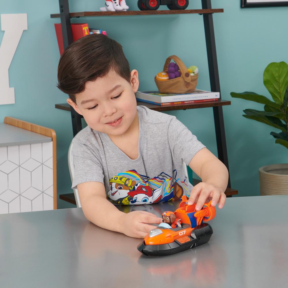 Paw Patrol The Movie Zuma Deluxe Figure and Vehicle Set