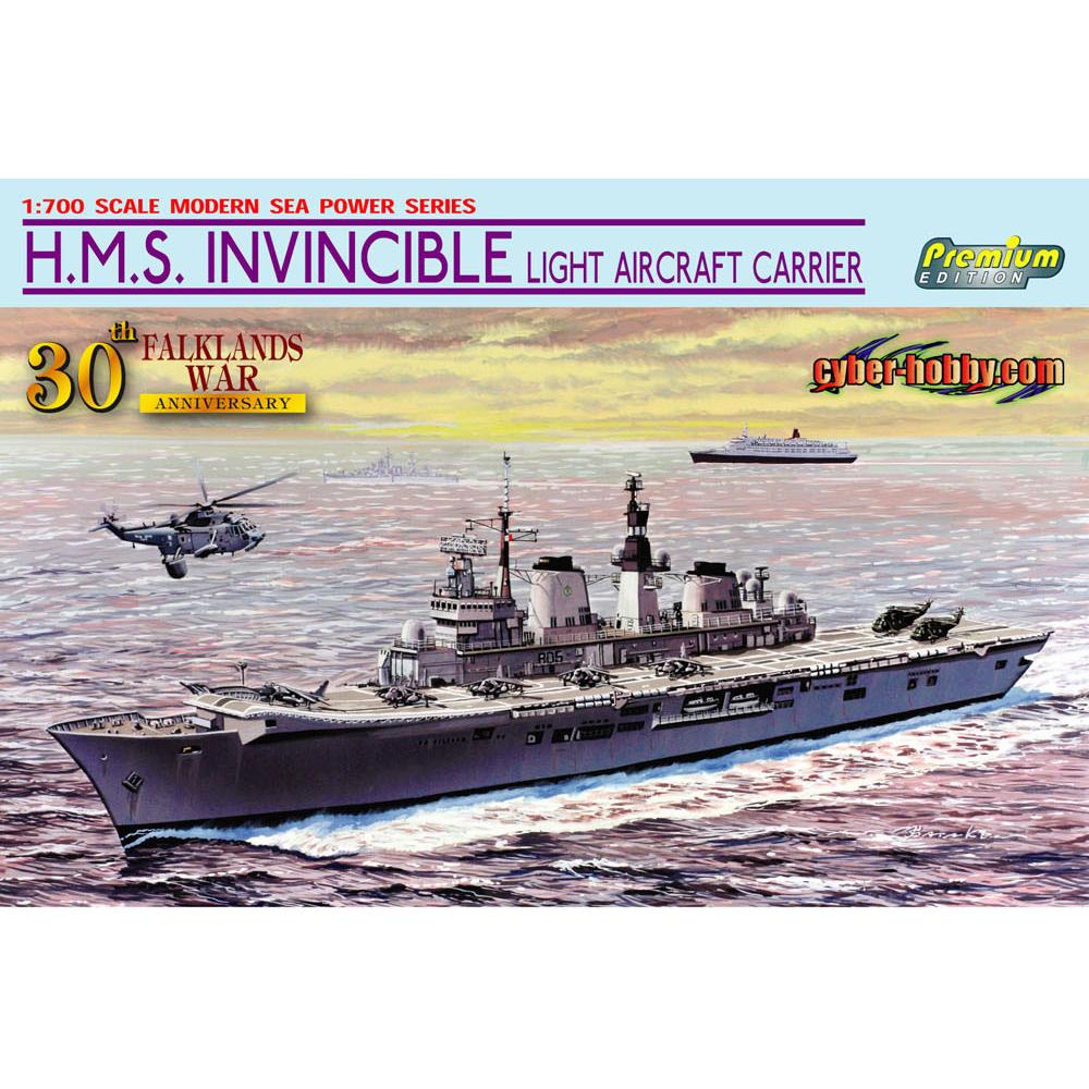 Dragon 1/700 H.M.S. Invincible (Falklands War 1982) | DRA7028