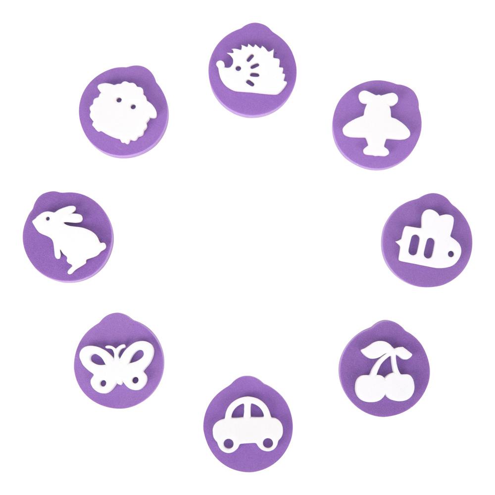 Jar Meló Finger Paint Magic Box with 6 Colours Apron and Tools for Ages 3+