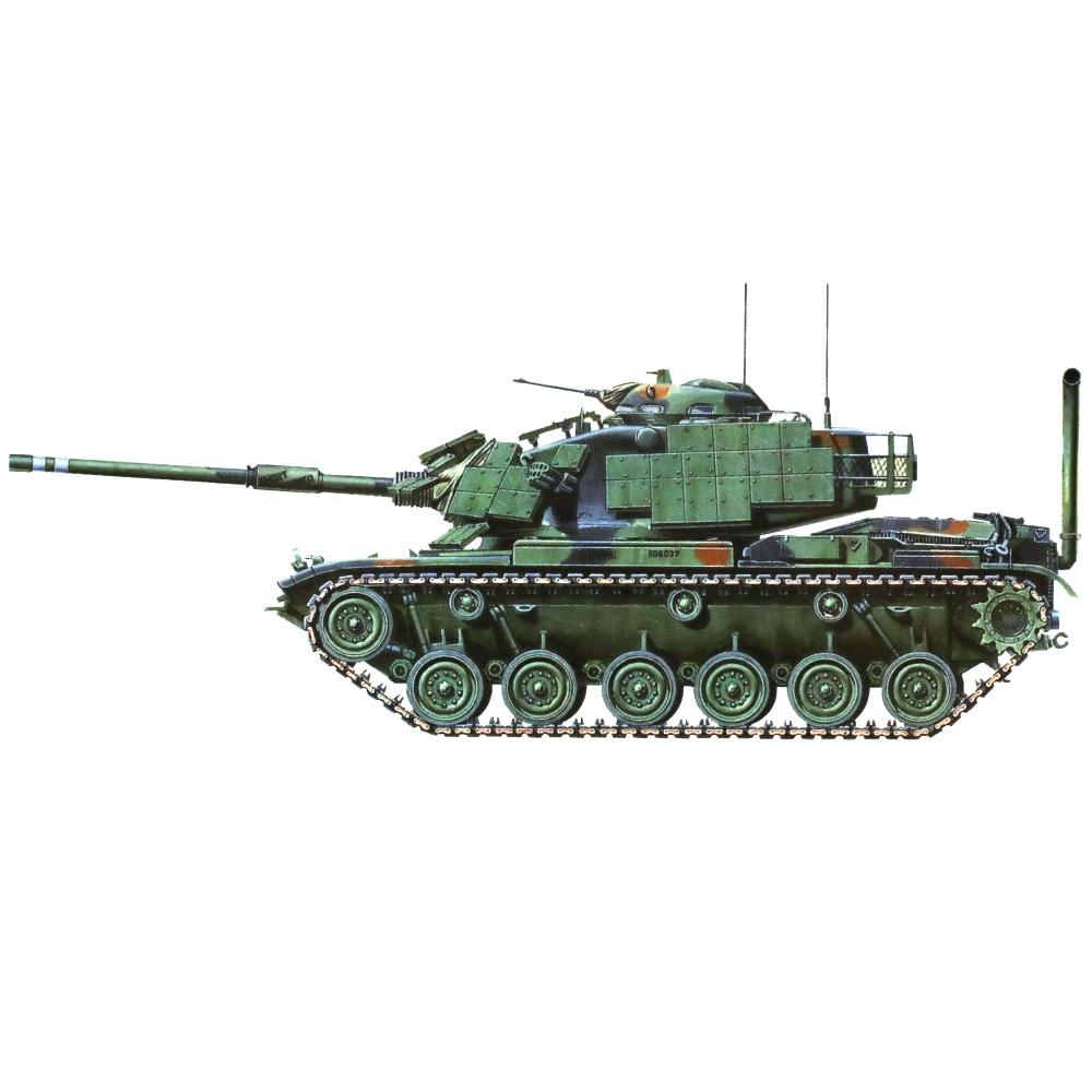 TAMIYA 1/35 Military Miniature Series M60A1 Reactive Armor