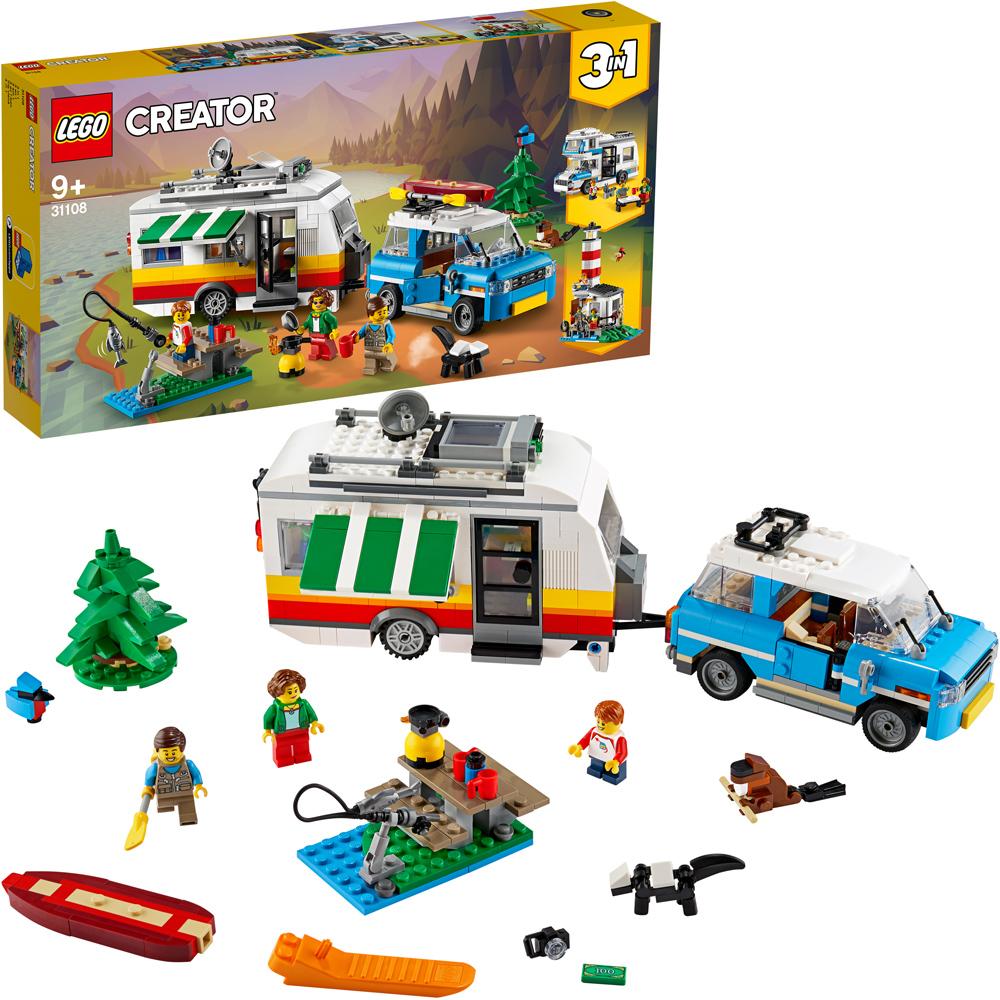 View 5 LEGO Creator Caravan Family Holiday Building Set L31108