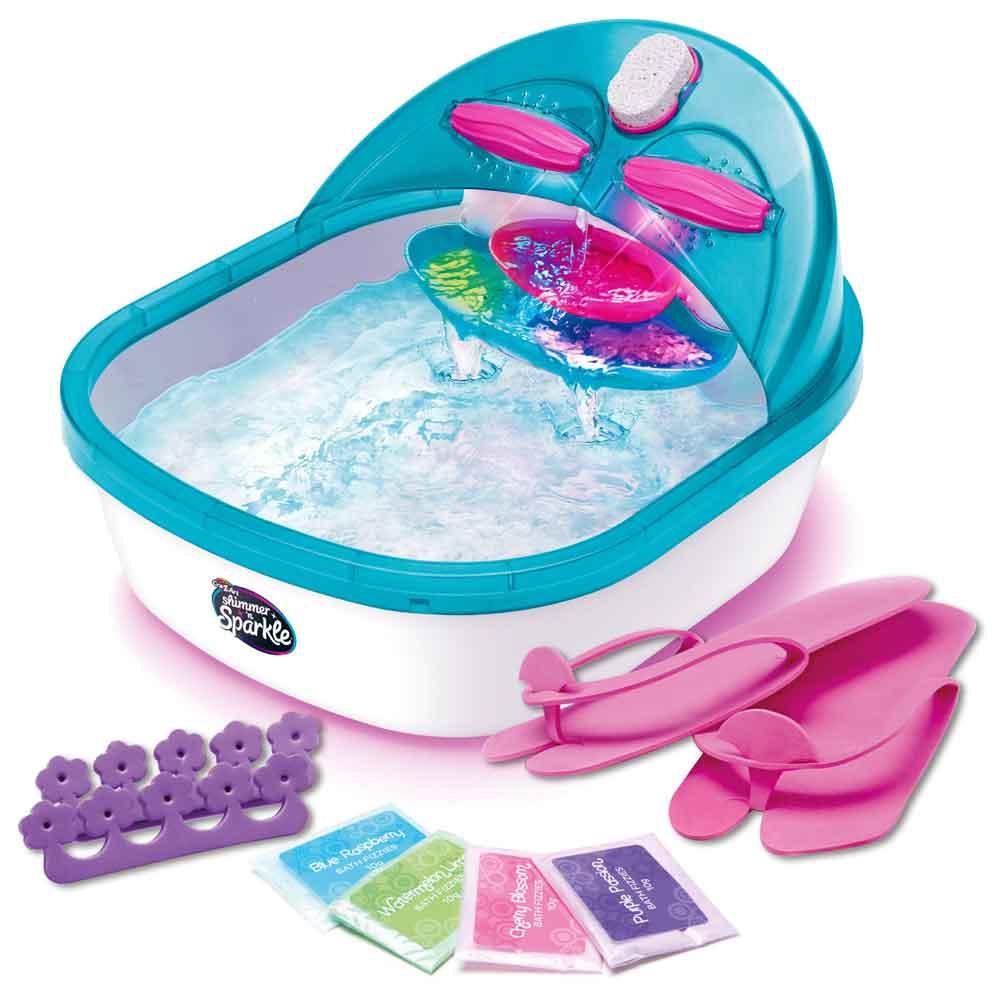 View 2 Cra-Z-Art Shimmer 'n Sparkle 6 in 1 Real Massaging Foot Spa 17580