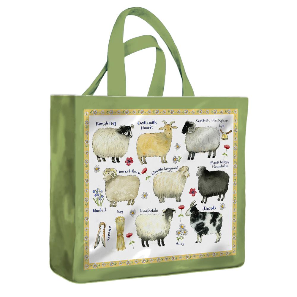 Samuel Lamont Sheep Breeds PVC Mini Gusset Bag B0762VMG