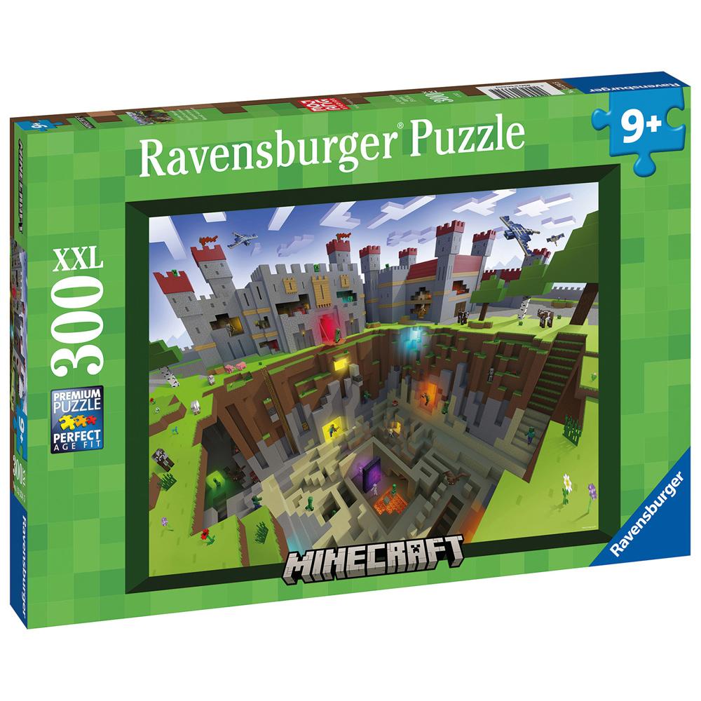 Ravensburger Minecraft Cutaway Jigsaw Puzzle XXL 300 Piece for Ages 9+ 13334
