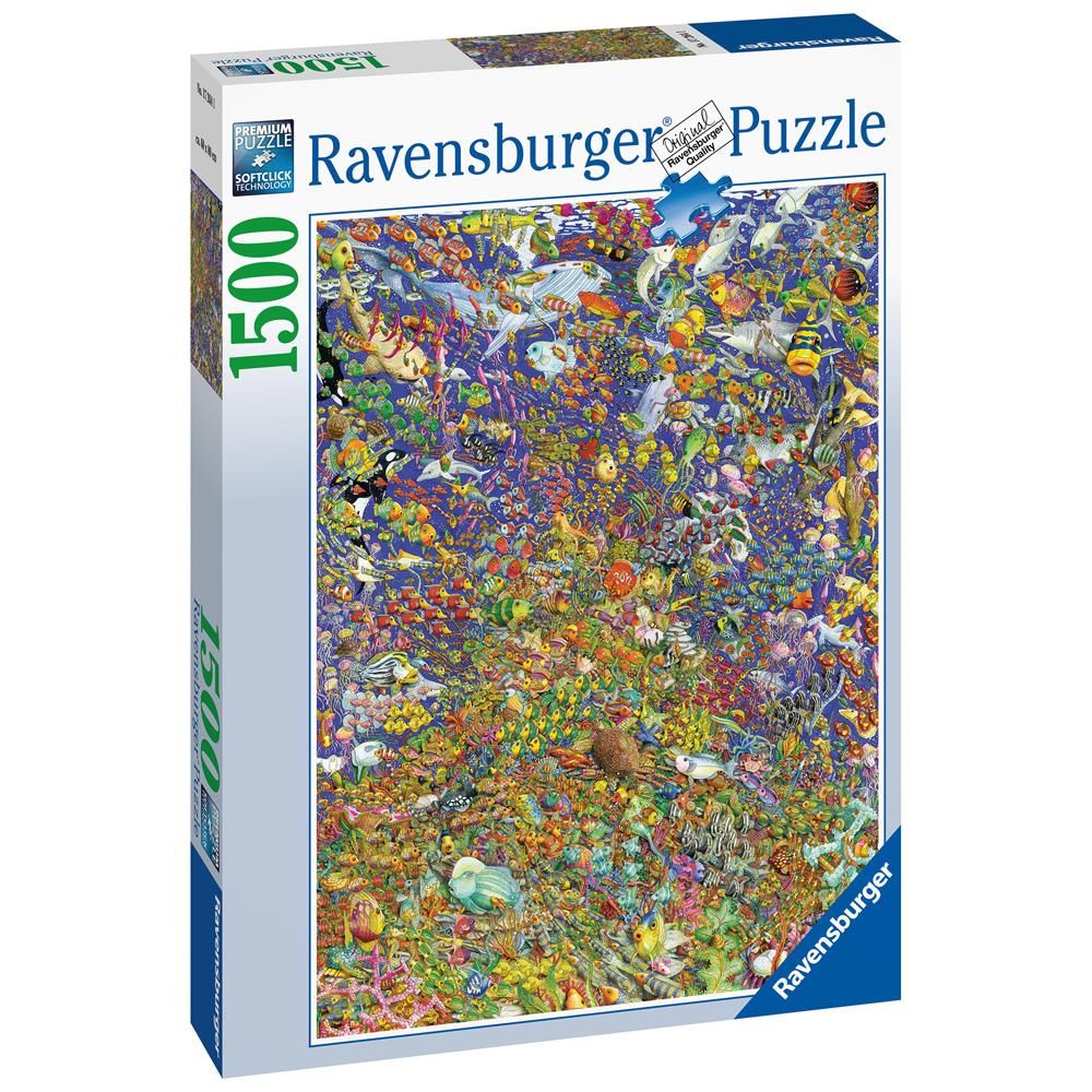 Ravensburger Shoal Fish Jigsaw Puzzle 1500 Piece 80 x 60cm for Ages 12+ 17264