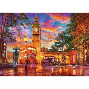 View 2 Ravensburger Sunset at Parliament Square 1000 Piece Jigsaw Puzzle 17141