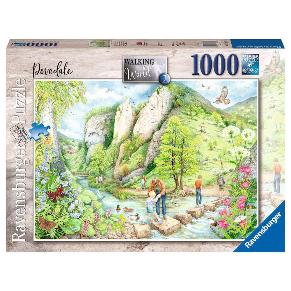 Ravensburger Walking World No.2 Dovedale 1000 Piece Jigsaw Puzzle 16979