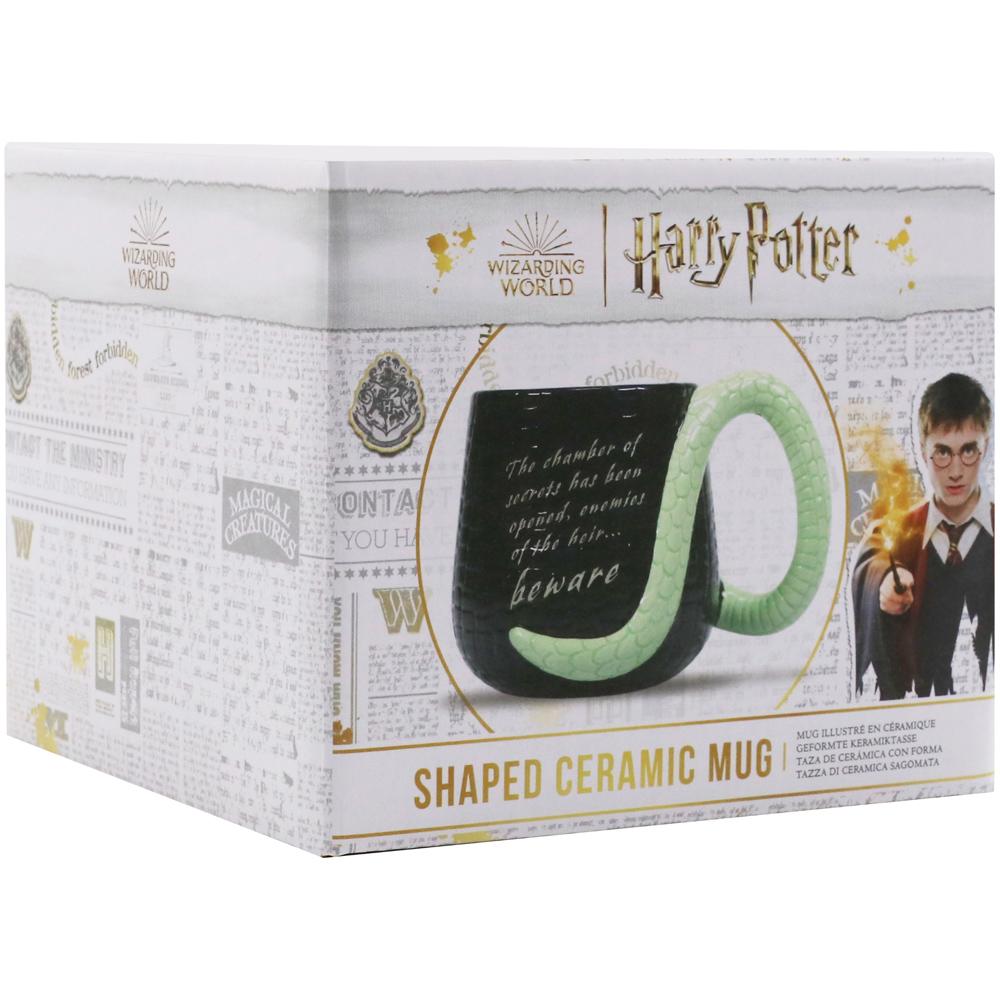 View 3 Harry Potter Chamber of Secrets Basilisk Slytherins Heir Ceramic Mug Boxed MUGSHP05