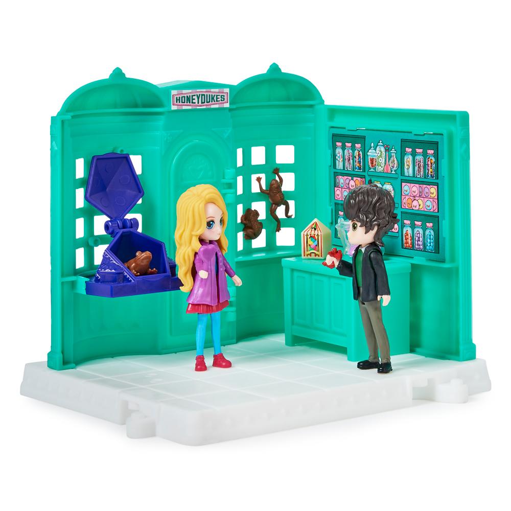 View 2 Harry Potter Wizarding World Honeydukes Sweet Shop with Neville and Luna Figures 6064867