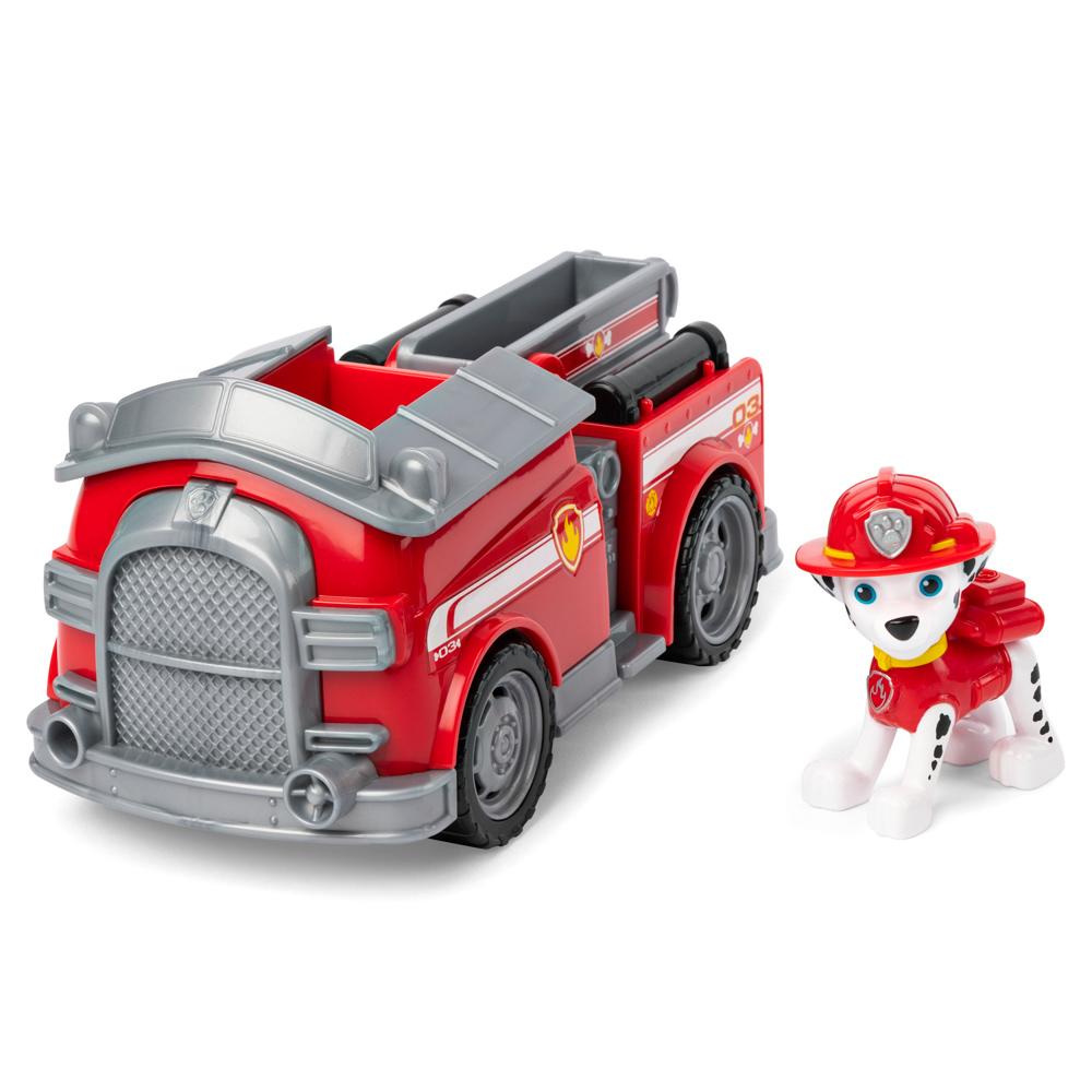 View 3 PAW Patrol Marshall's Fire Engine Vehicle with Pup Figure for Ages 3+ 6061798