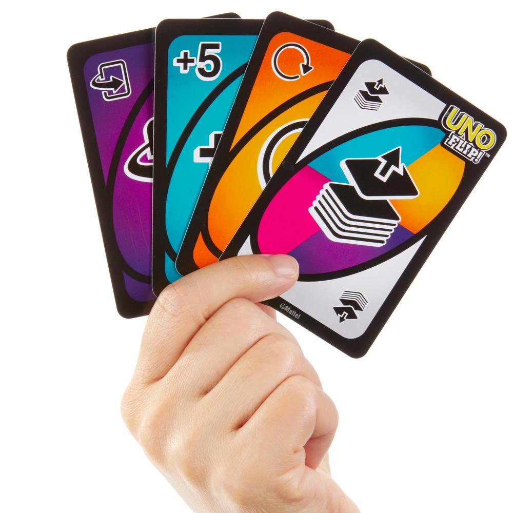 UNO Card Game Flip Twin Pack Set with House Rules for 2-10 Players